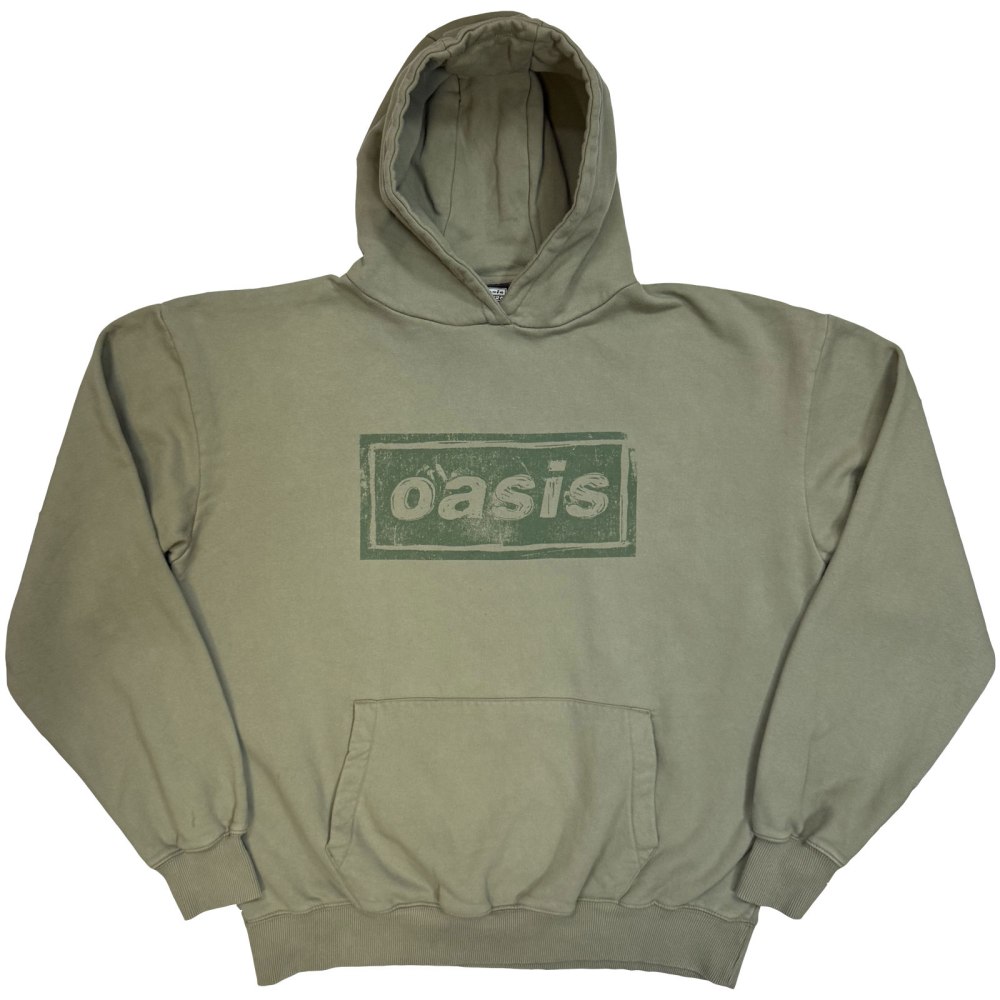 Oasis - Lino Logo Hoodie - Green